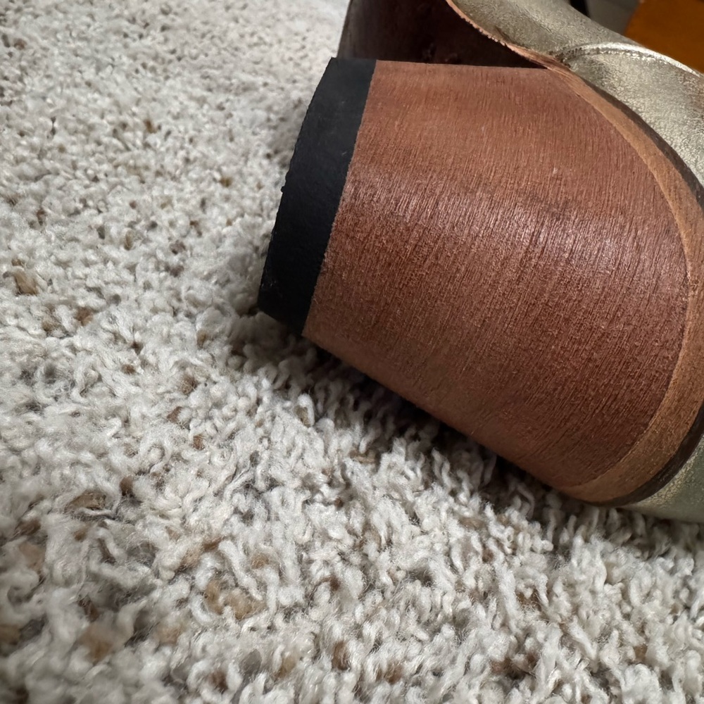 Gold and Silver Ankle Boots - Picture 9 of 11
